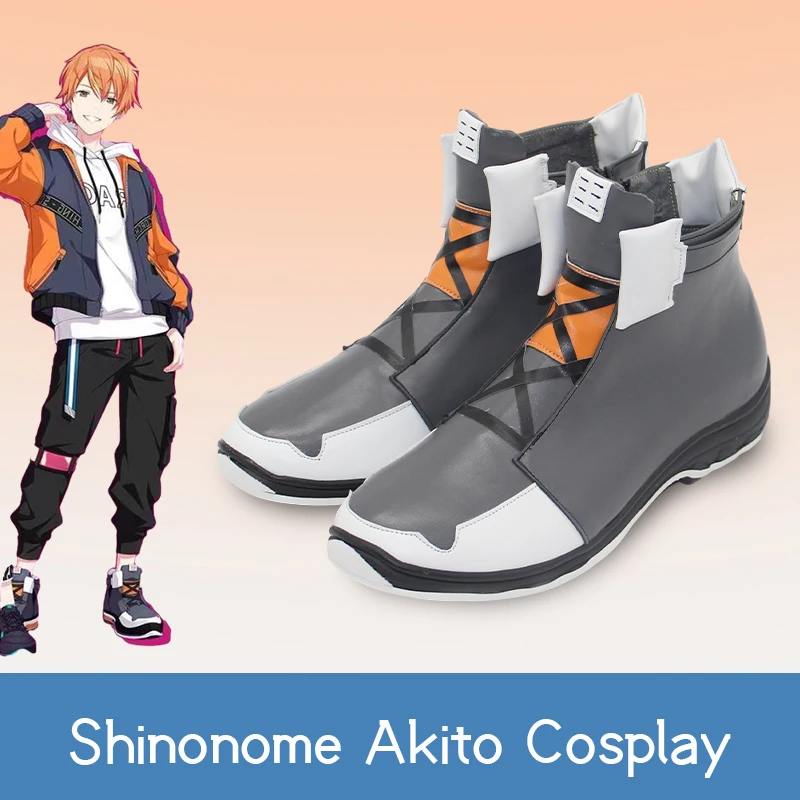 New! Shinonome Akito Cosplay Prop Shoes Project Sekai Black Cool Customised Anime Male shoes
New! Shinonome Akito Cosplay Prop Shoes Project Sekai Black Cool Customised Anime Male shoes
