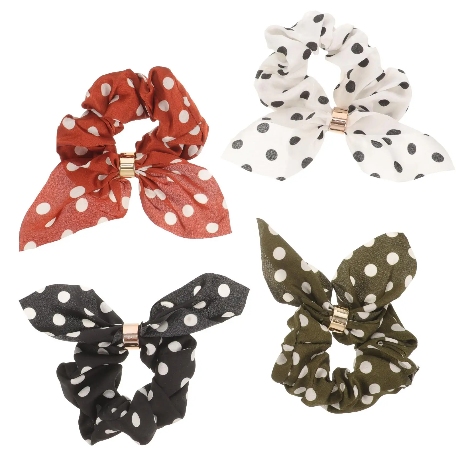 4 Pcs Dot Ties Elastic Satin Accessories Girls Daily Stylish Bowknot Ponytail Holders Cloth Hair Bands Dot Design Gift
4 Pcs Dot Ties Elastic Satin Accessories Girls Daily Stylish Bowknot Ponytail Holders Cloth Hair Bands Dot Design Gift