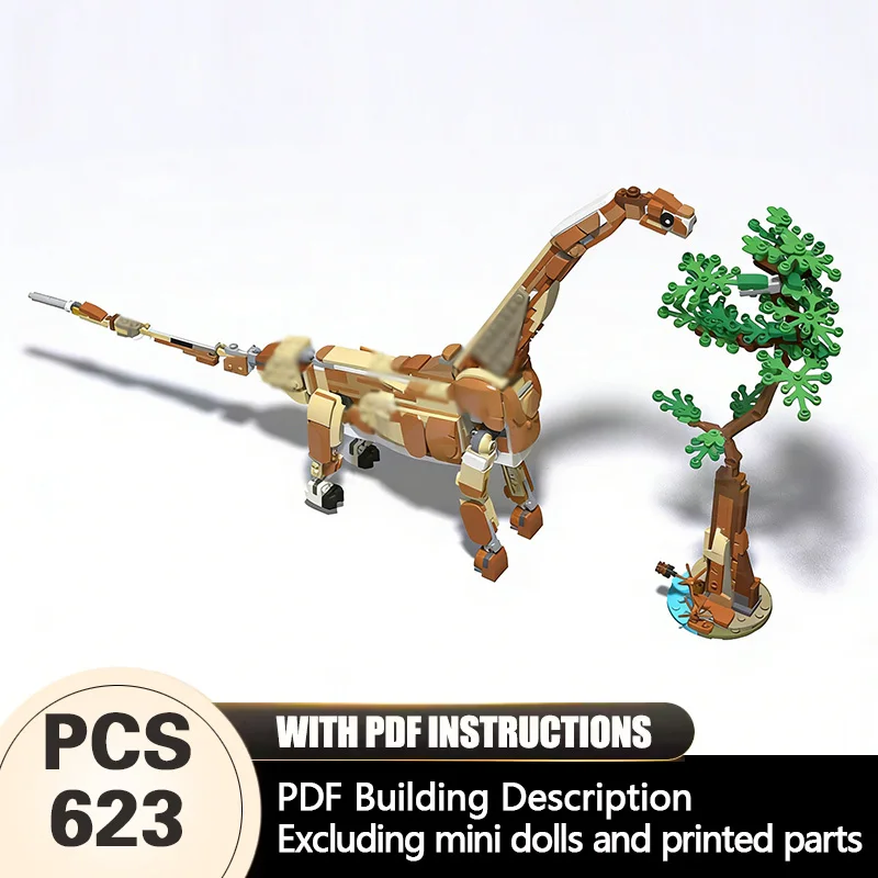 Creators Animal Series Model MOC Building Bricks Paralititan Modular Technology Gifts Holiday Assemble Children Toys Suit
Creators Animal Series Model MOC Building Bricks Paralititan Modular Technology Gifts Holiday Assemble Children Toys Suit