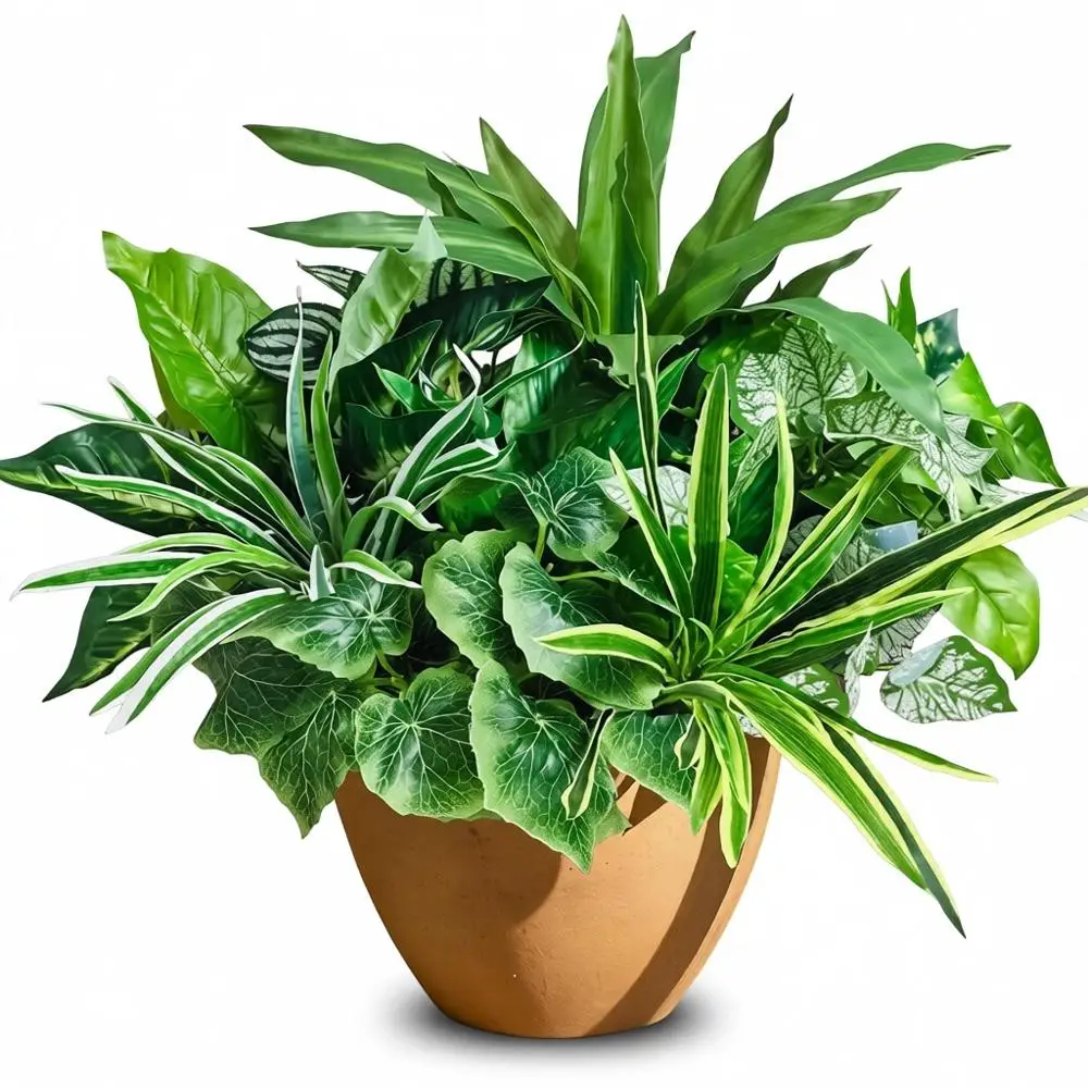 UV-Resistant, Realistic Large Plastic Plant Bunches for Outdoor and Indoor Use, 9 Pieces
UV-Resistant, Realistic Large Plastic Plant Bunches for Outdoor and Indoor Use, 9 Pieces