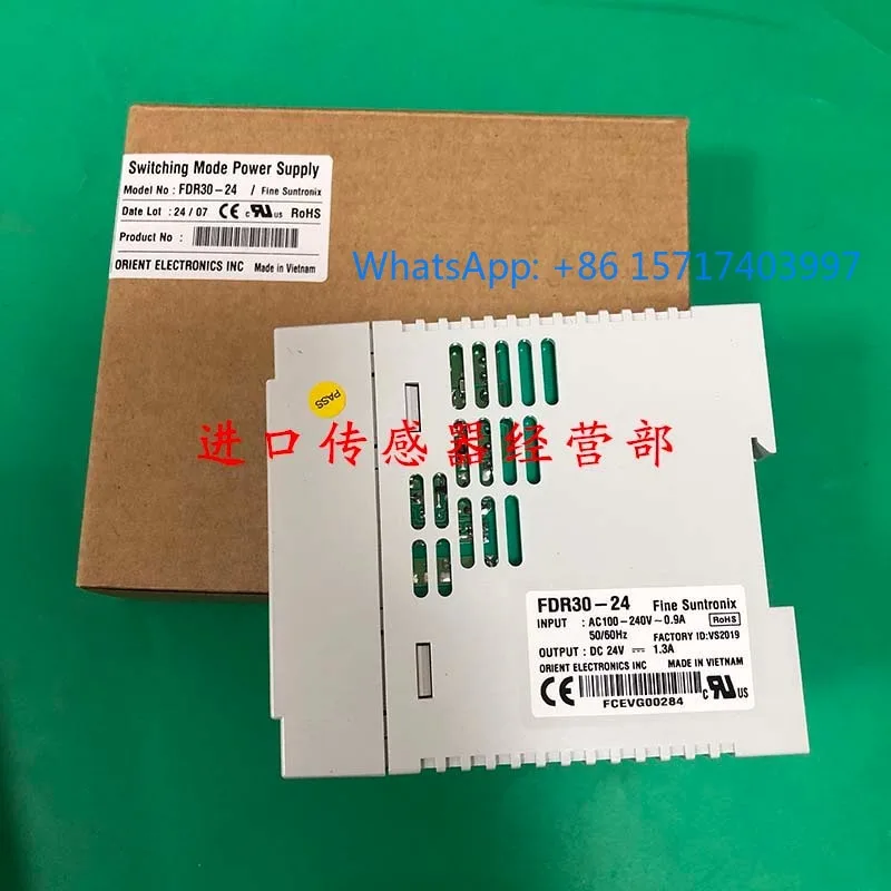 Korean imported switch power supply FDR30-24 original genuine product
Korean imported switch power supply FDR30-24 original genuine product
