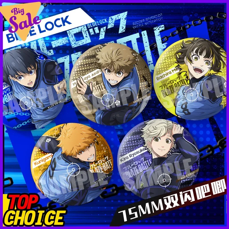 Blue Lock Anime Badge Set featuring Bachira Karasu Itoshi Rin Chigiri Hyoma Nagi Seishiro Kunigami Rensuke Japanese Manga
Blue Lock Anime Badge Set featuring Bachira Karasu Itoshi Rin Chigiri Hyoma Nagi Seishiro Kunigami Rensuke Japanese Manga