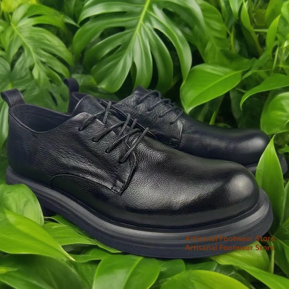 Cowhide Leather Shoes for Men Round Toe Business Leather Shoes Lace-Up Men's Shoes British Style Stylish Handmade Men's Shoes
Cowhide Leather Shoes for Men Round Toe Business Leather Shoes Lace-Up Men's Shoes British Style Stylish Handmade Men's Shoes