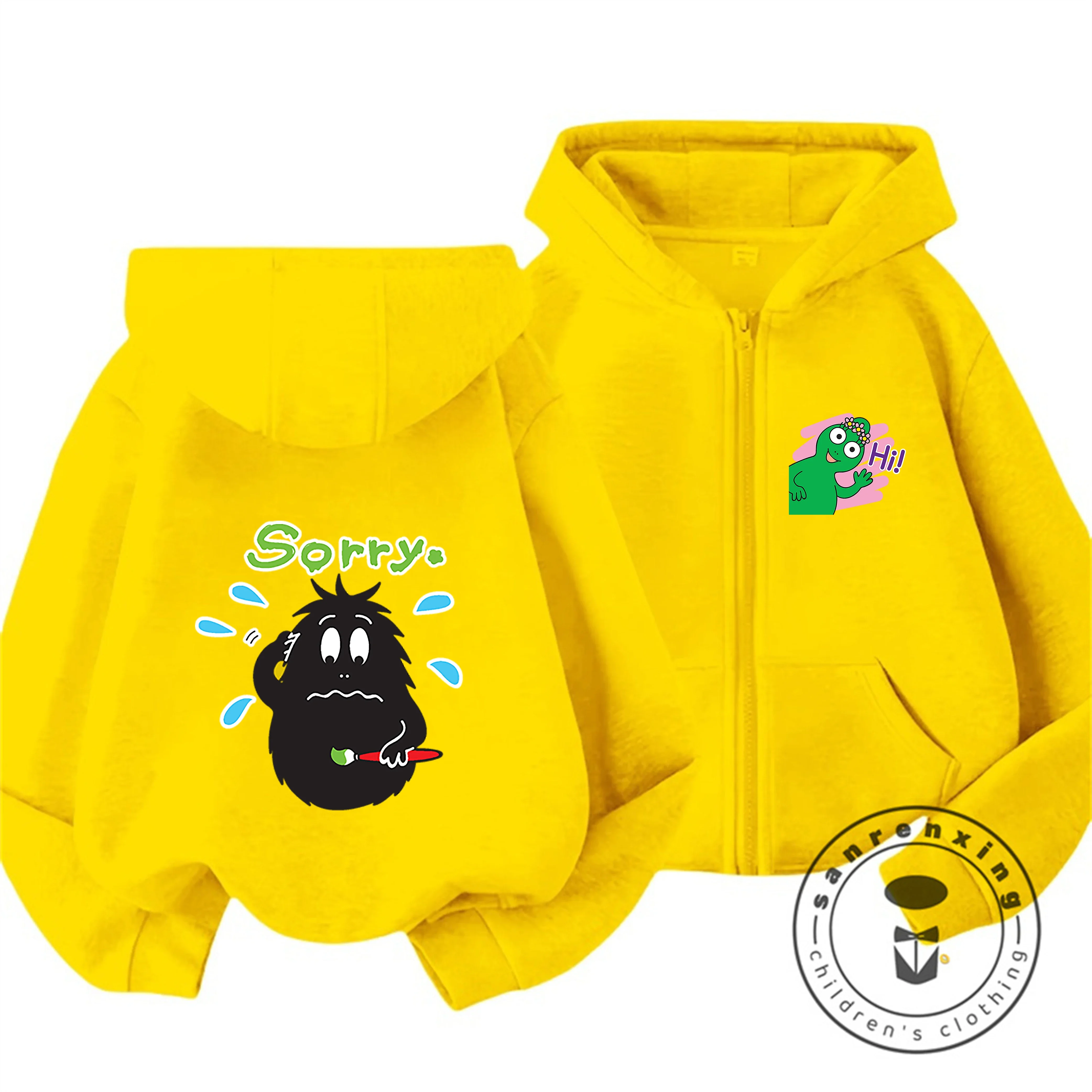 Daily Wear Zip Up Hoodie Charming Les Barbapapa Cartoon Design Fashion Spring Sweatshirt For Boys Girls 3 14Y
Daily Wear Zip Up Hoodie Charming Les Barbapapa Cartoon Design Fashion Spring Sweatshirt For Boys Girls 3 14Y