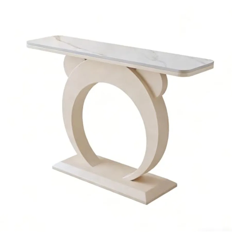 Modern Against Wall Entry Console Table Luxury Sintered Stone Top Entryway Table Narrow Sofa Table for Behind Couch Hallway Tab
Modern Against Wall Entry Console Table Luxury Sintered Stone Top Entryway Table Narrow Sofa Table for Behind Couch Hallway Tab