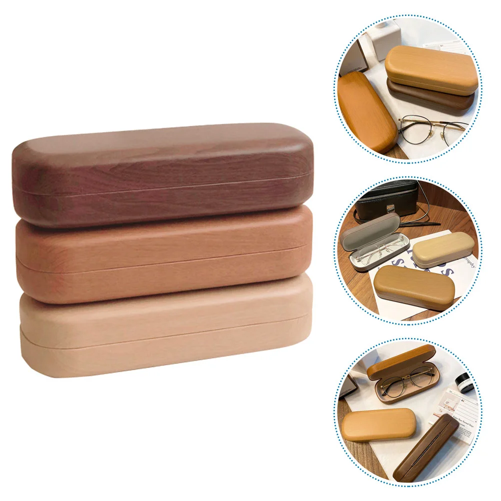 3 Pcs Glasses Case Eye Hard Double Eyeglass Sunglasses Shell Reading Eyeglasses
3 Pcs Glasses Case Eye Hard Double Eyeglass Sunglasses Shell Reading Eyeglasses