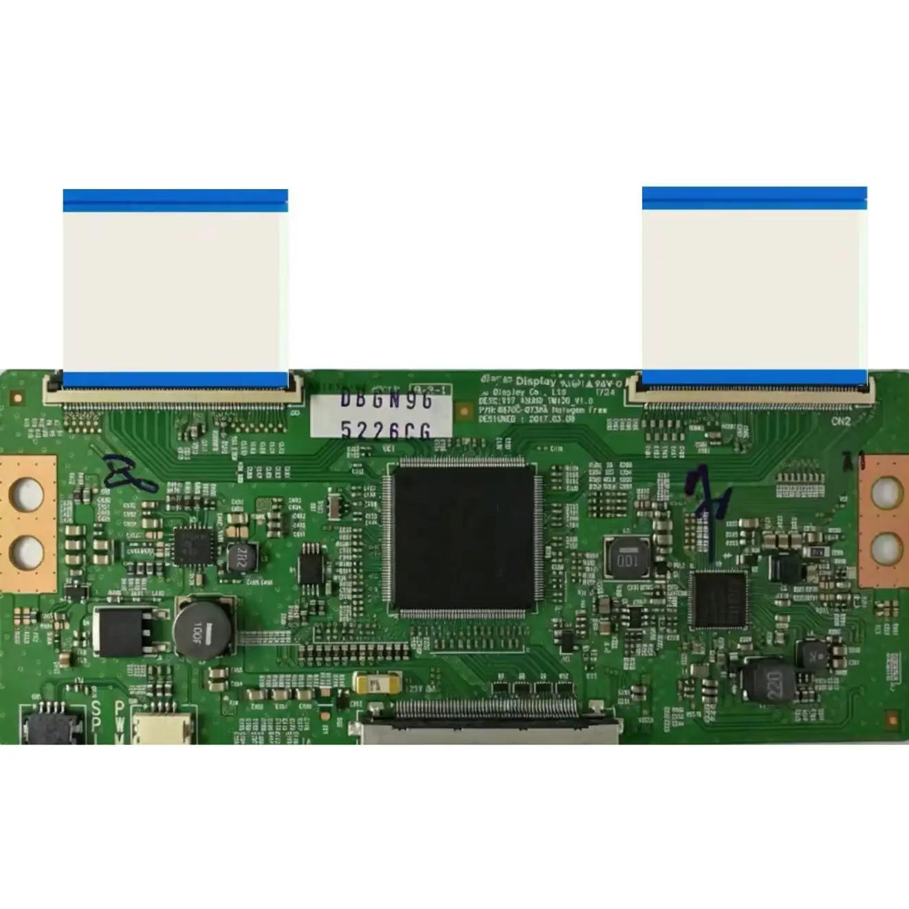 new Original T-con Board 6870C-0738A 6870C 0738A for TV 43'' 49'' 55'' Logic Board V17_43UHD_TM120_1.0
new Original T-con Board 6870C-0738A 6870C 0738A for TV 43'' 49'' 55'' Logic Board V17_43UHD_TM120_1.0
