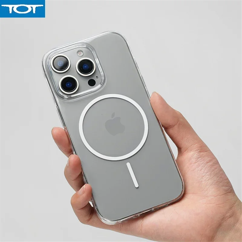 For Magesafe Magnetic Transparent Ultrathin Wireless Charging Cases For iPhone 16 14 15 13 15Pro Max Clear Shockproof Hard Cover
For Magesafe Magnetic Transparent Ultrathin Wireless Charging Cases For iPhone 16 14 15 13 15Pro Max Clear Shockproof Hard Cover