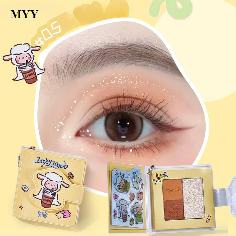 MYY Lamb Series Color Blocking Eye Shadow Long-lasting Easy To Wear Natural Mini Portable Glitting Cute Makeup
MYY Lamb Series Color Blocking Eye Shadow Long-lasting Easy To Wear Natural Mini Portable Glitting Cute Makeup