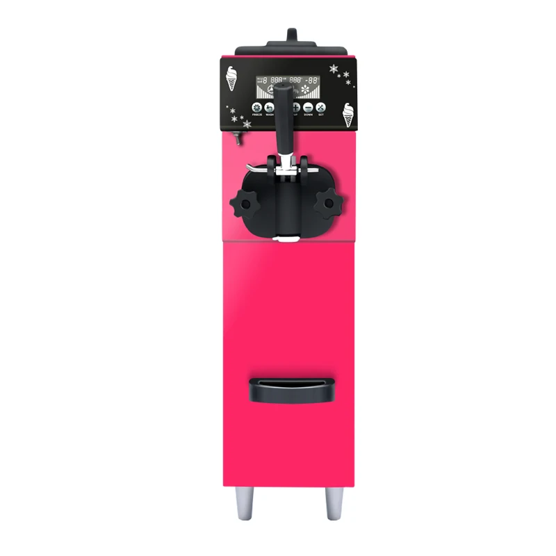Commercial multi-color soft ice cream maker with custom packaging single button ice cream maker
Commercial multi-color soft ice cream maker with custom packaging single button ice cream maker