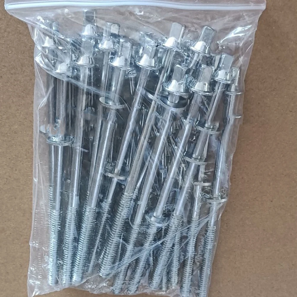6 Pcs Lug Screws Metal Wear Resistance Tension Rods Drum Tightening Hardware Drum Tension Rods 50Mm Accessories
6 Pcs Lug Screws Metal Wear Resistance Tension Rods Drum Tightening Hardware Drum Tension Rods 50Mm Accessories