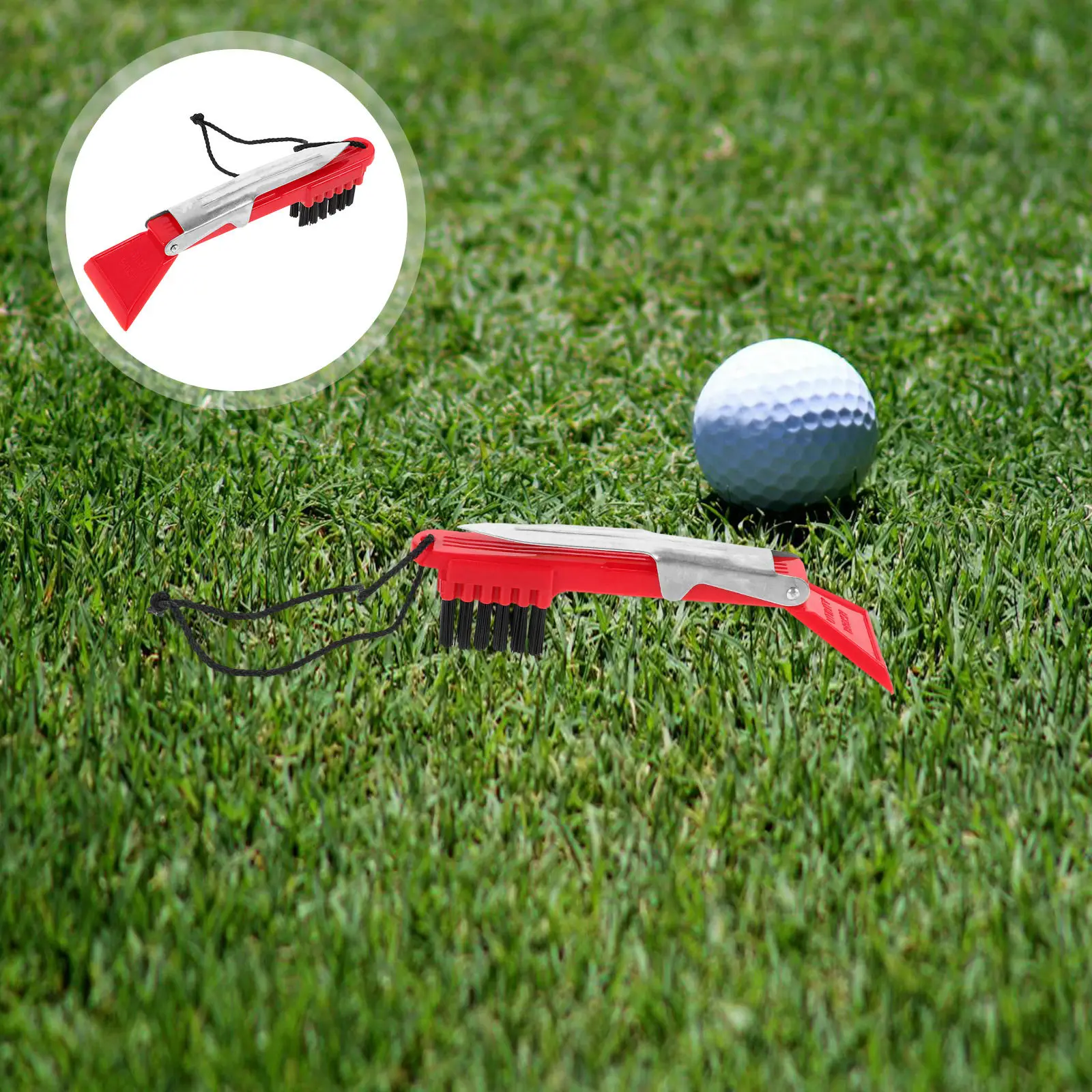 Golf Club Head Cleaning Brush Multi-Functional Design for and Wear-Resist Golf Brush Ideal for Outdoor
Golf Club Head Cleaning Brush Multi-Functional Design for and Wear-Resist Golf Brush Ideal for Outdoor
