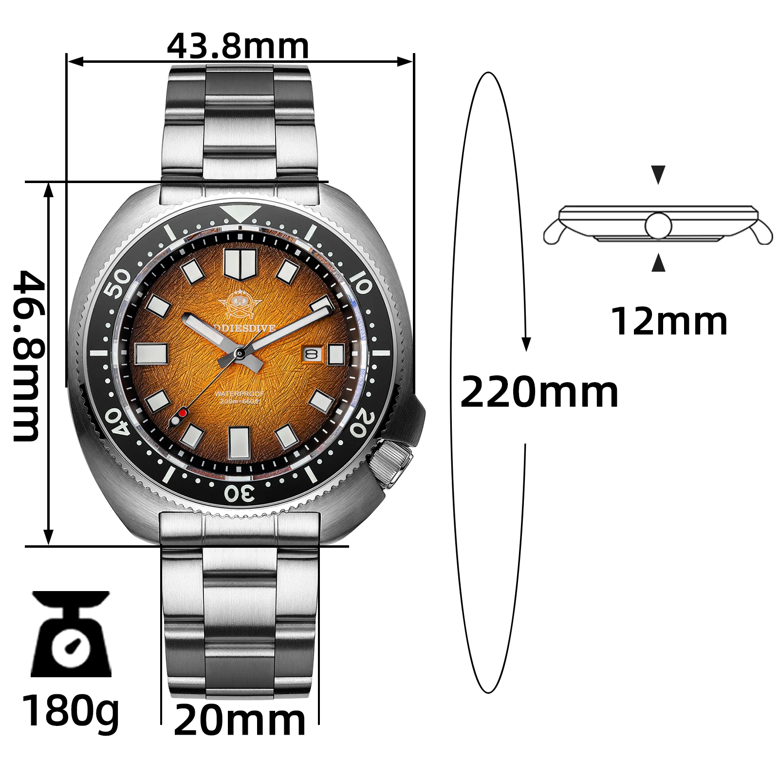 ADDIESDIVE AD2511 Watch For Men Sapphire Glass BGW9 Super Luminous Waterproof Stainless Steel Relogio Masculino NEW Quartz Watch
ADDIESDIVE AD2511 Watch For Men Sapphire Glass BGW9 Super Luminous Waterproof Stainless Steel Relogio Masculino NEW Quartz Watch