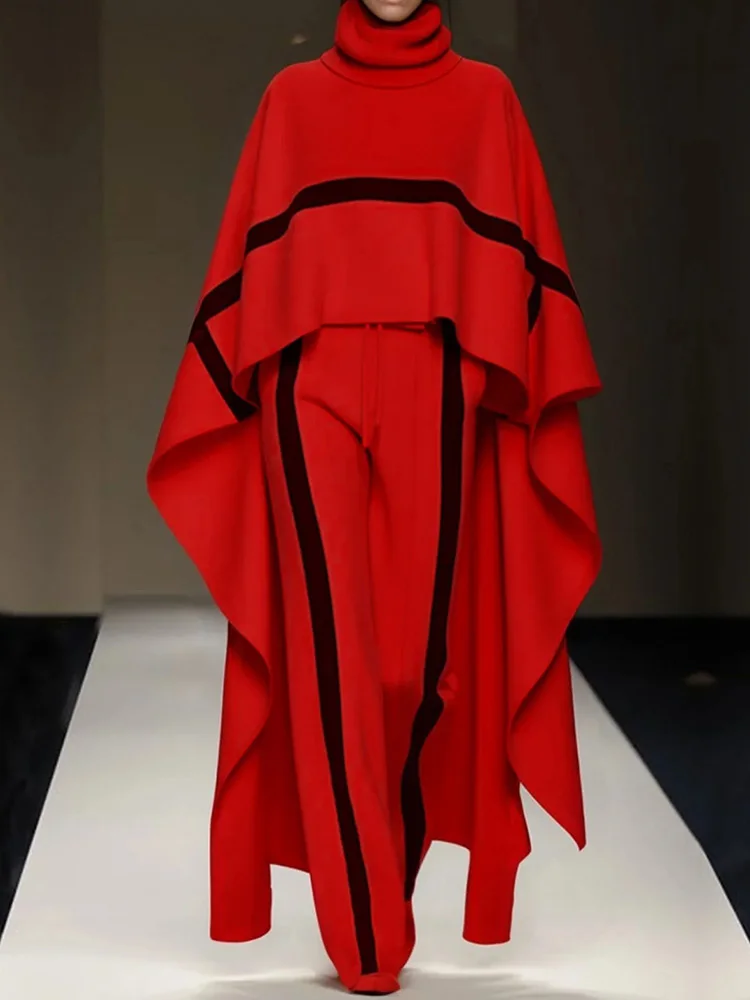 Осенне-зимний плащ, комплекты из двух предметов, женская повседневная водолазка, модный наряд, простые шикарные карманные лоскутные женские костюмы 2025 года
Осенне-зимний плащ, комплекты из двух предметов, женская повседневная водолазка, модный наряд, простые шикарные карманные лоскутные женские костюмы 2025 года