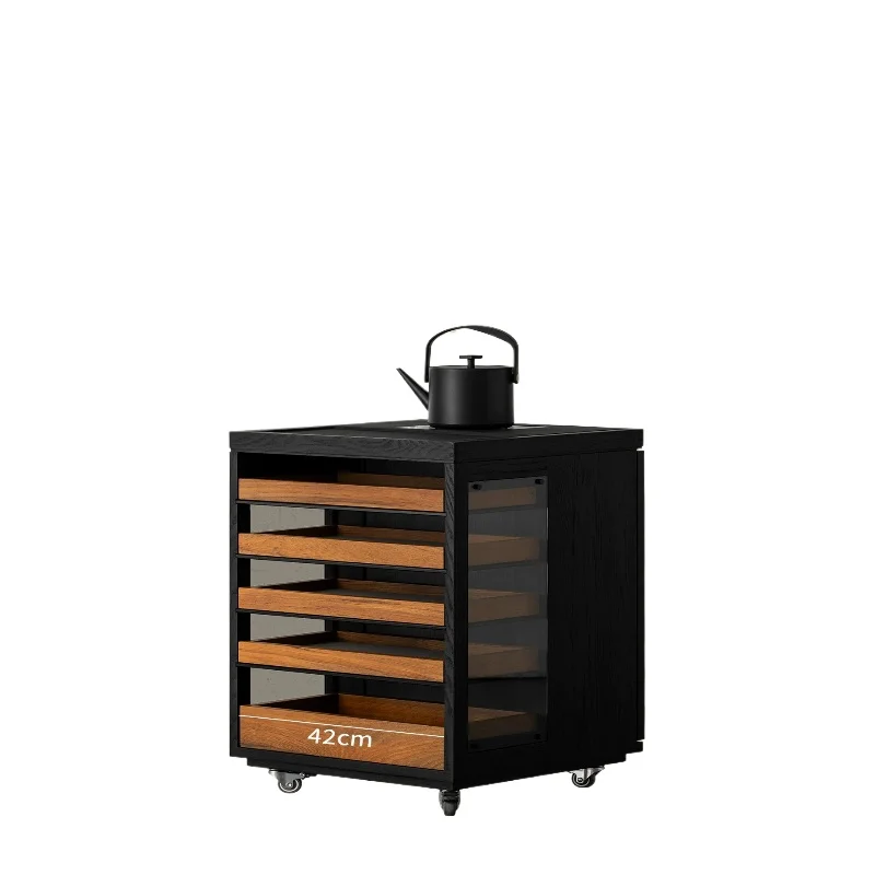 LH tea cabinet solid wood tea table movable tea cart kettle integrated side cabinet
LH tea cabinet solid wood tea table movable tea cart kettle integrated side cabinet