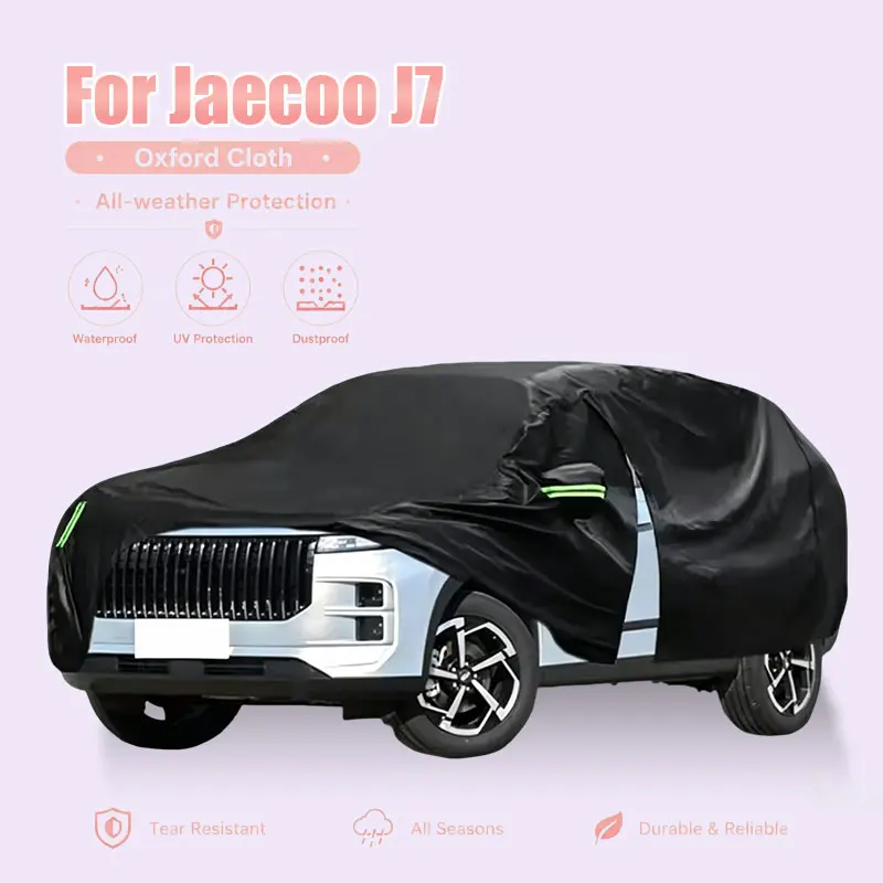 For Jaecoo J7 Full Car Cover Side Zipper Waterproof Dustproof Sun Protection Outdoor Exterior Accessories
For Jaecoo J7 Full Car Cover Side Zipper Waterproof Dustproof Sun Protection Outdoor Exterior Accessories