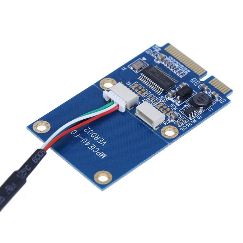 Highly Recommended-1 Piece Mini PCI-E PCI Express To Dual USB Adapter Mpcie To 5 Pin 2 Port USB2.0 Converter For Full/Half Heigh
Highly Recommended-1 Piece Mini PCI-E PCI Express To Dual USB Adapter Mpcie To 5 Pin 2 Port USB2.0 Converter For Full/Half Heigh