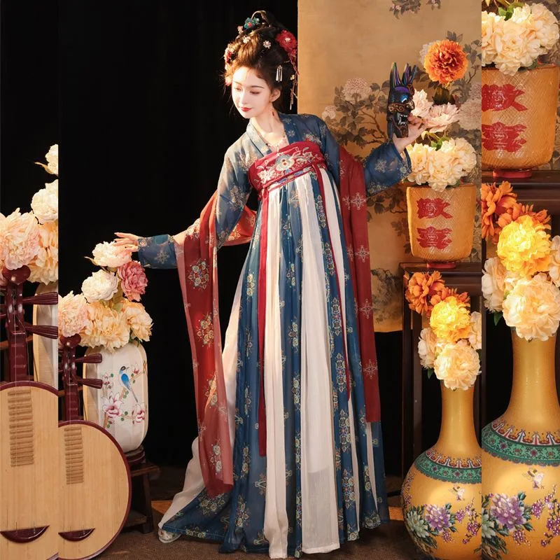 Hanfu Chest-High Dress Daily Improvement Women's Han Chinese Clothing Restoring Wind Spring and Summer
Hanfu Chest-High Dress Daily Improvement Women's Han Chinese Clothing Restoring Wind Spring and Summer