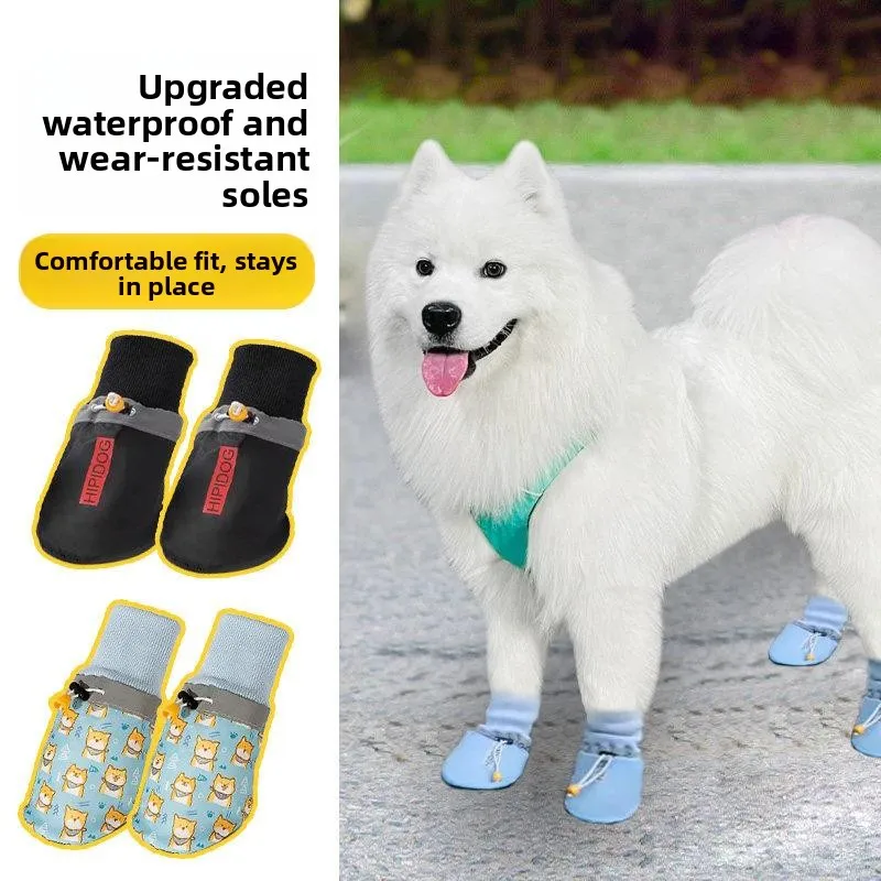 Samoyed Winter Shoes Large Dog Soft Bottom Waterproof Anti Slip Foot Covers for Outdoor Travel Dog Accessories Casual Shoes
Samoyed Winter Shoes Large Dog Soft Bottom Waterproof Anti Slip Foot Covers for Outdoor Travel Dog Accessories Casual Shoes