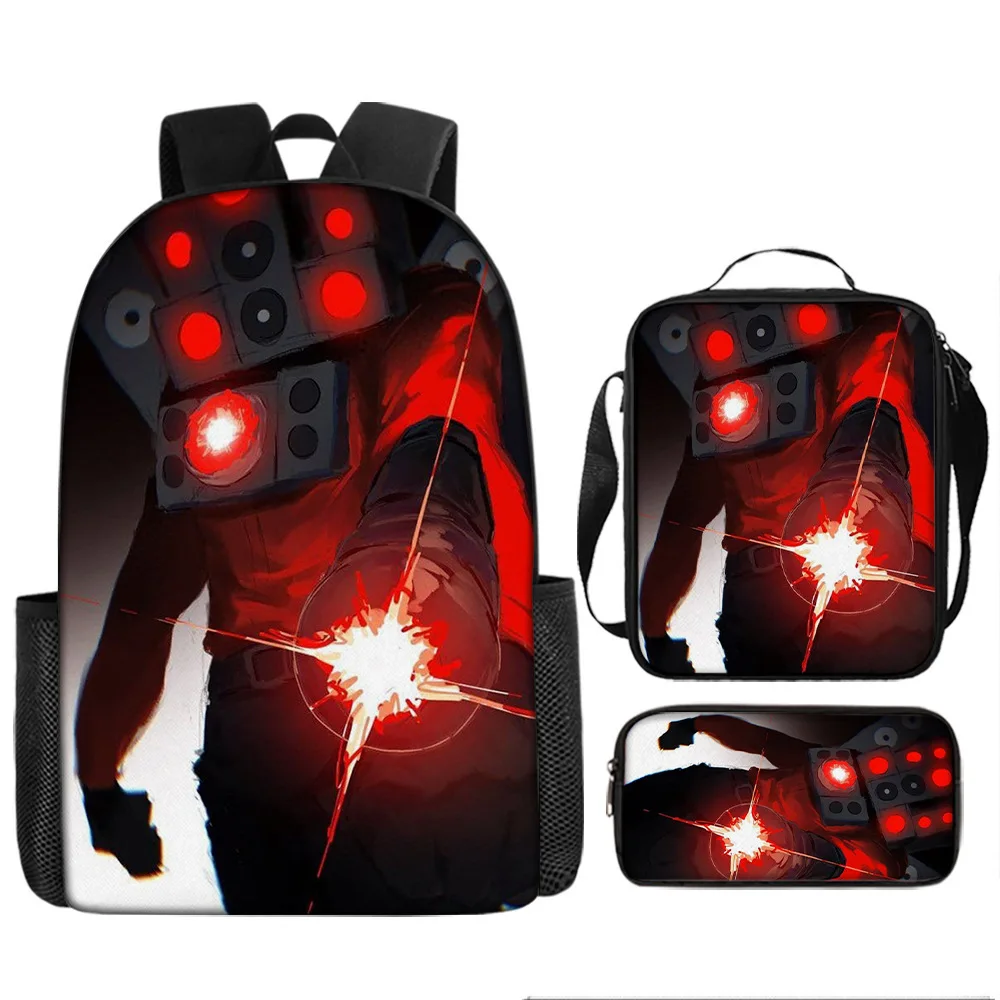 Luxury Novelty Peculiar Cool Skibidi Toilet 3D Print 3pcs/Set pupil School Bags Laptop Daypack Backpack Lunch bag Pencil Case
Luxury Novelty Peculiar Cool Skibidi Toilet 3D Print 3pcs/Set pupil School Bags Laptop Daypack Backpack Lunch bag Pencil Case