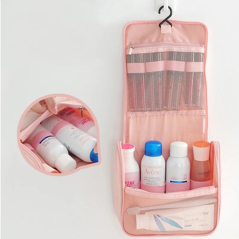 Portable Toiletry Washbag with Hanging Hook Waterproof Women Bathroom Cosmetic Storage Bag Large Capacity Travel Men Makeup Case
Portable Toiletry Washbag with Hanging Hook Waterproof Women Bathroom Cosmetic Storage Bag Large Capacity Travel Men Makeup Case