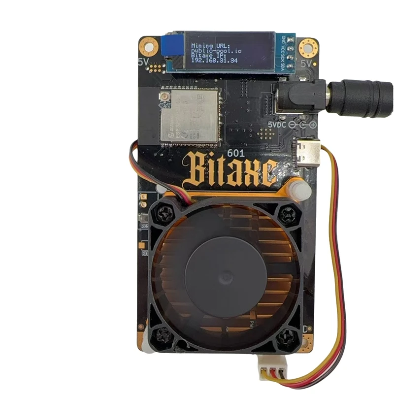 Bitaxe Gamma 601 Solo Lottery Miner 1,2TH/S BM1370 Asic Chip 18-22 Вт от Antminer S21 Pro Bitcoin BTC Miner UK PLUG
Bitaxe Gamma 601 Solo Lottery Miner 1,2TH/S BM1370 Asic Chip 18-22 Вт от Antminer S21 Pro Bitcoin BTC Miner UK PLUG
