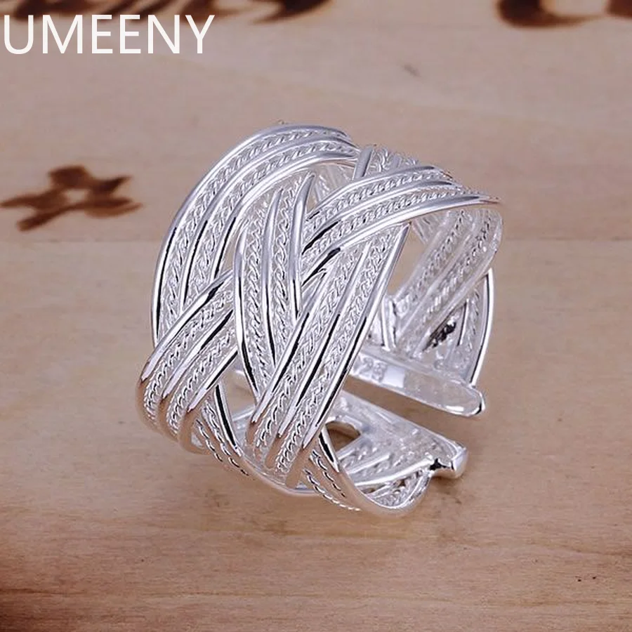 Wholesale Jewelry, 925 Sterling Silver Open Ring, Engagement, Wedding, Bridal Fashion, Adjustable Size
Wholesale Jewelry, 925 Sterling Silver Open Ring, Engagement, Wedding, Bridal Fashion, Adjustable Size