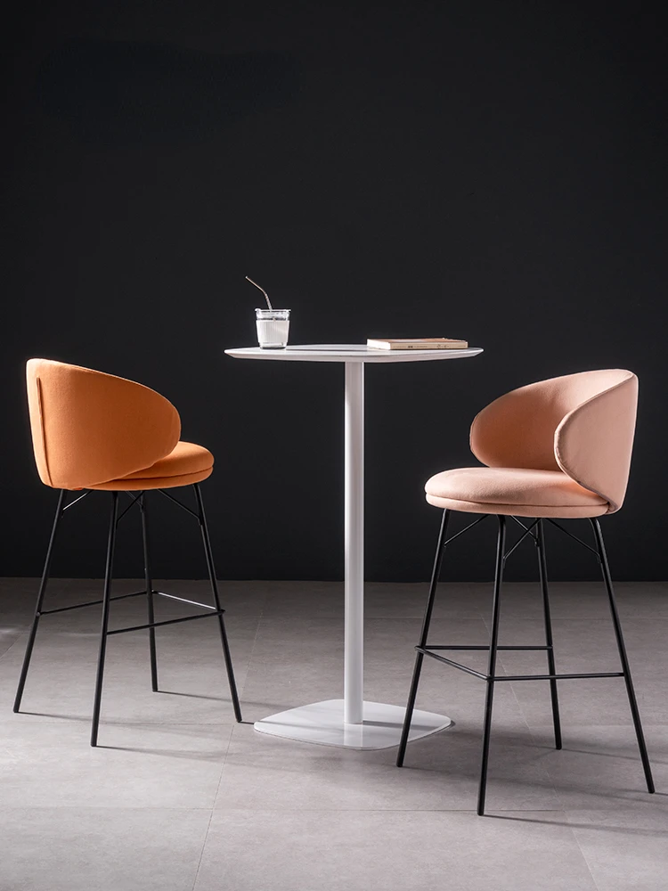 Nordic Flannel Bar Chair for Kitchen Bar Furniture Metal Wrought Iron High Feet The Chairs Home Simple Designer Front Desk Stool
Nordic Flannel Bar Chair for Kitchen Bar Furniture Metal Wrought Iron High Feet The Chairs Home Simple Designer Front Desk Stool