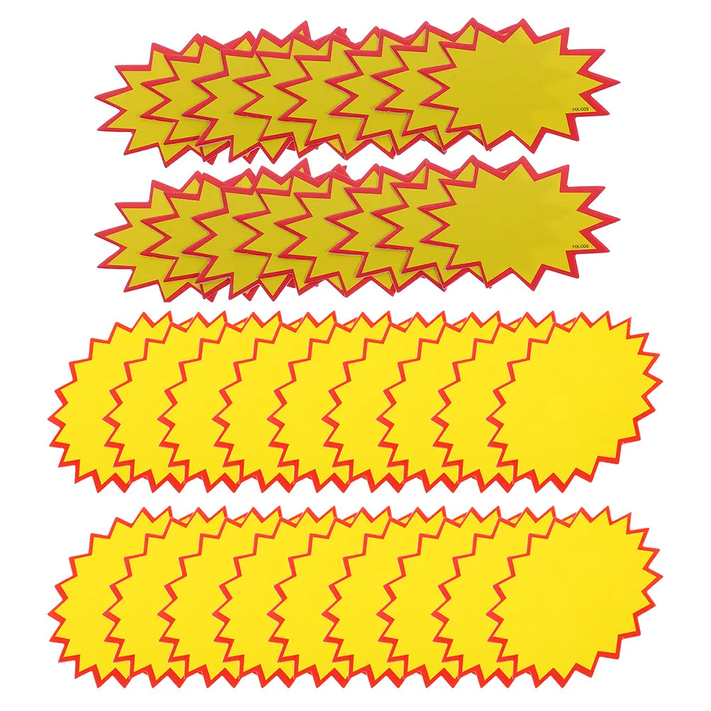 300Pcs Fluorescent Star Shape Erasable Price Tags Blank Retail Labels for Garage Sale Yard Notice Board Display
300Pcs Fluorescent Star Shape Erasable Price Tags Blank Retail Labels for Garage Sale Yard Notice Board Display