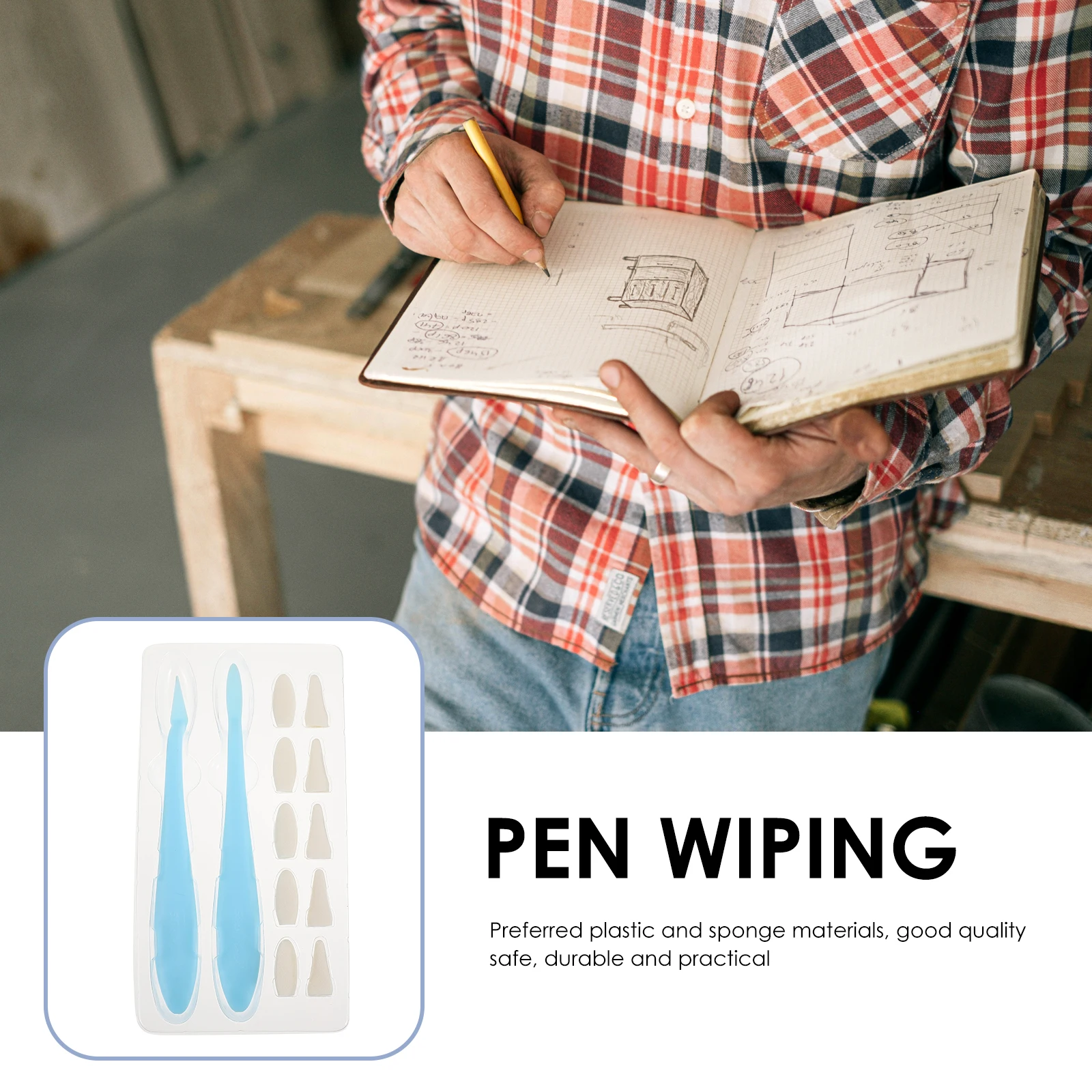 Sketch Sponge Wiper Set Plastic Sponge Tip Eraser Art Drawing Tool Student Supplies Smudge Blend Shadows Effects Practical
Sketch Sponge Wiper Set Plastic Sponge Tip Eraser Art Drawing Tool Student Supplies Smudge Blend Shadows Effects Practical