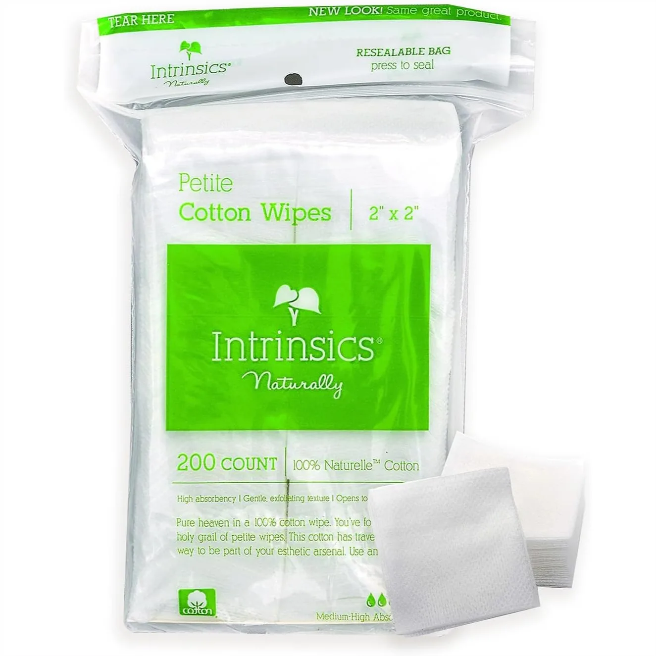 4-Ply Cotton Squares for Face & Makeup Removal - Lint-Free Facial Cleansing Pads with Toner, 200 Count
4-Ply Cotton Squares for Face & Makeup Removal - Lint-Free Facial Cleansing Pads with Toner, 200 Count