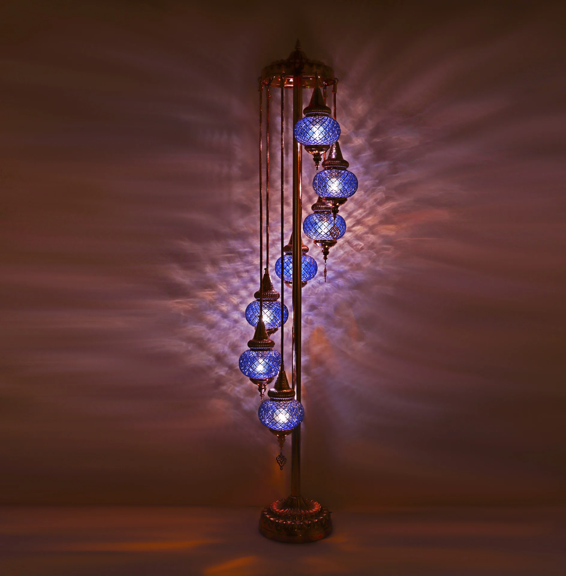 Turkish Style Crystal Glass Floor Lamp with E27 Base Bronze or Gold Finish Colorful for Home Decor Fluorescent Light Source
Turkish Style Crystal Glass Floor Lamp with E27 Base Bronze or Gold Finish Colorful for Home Decor Fluorescent Light Source