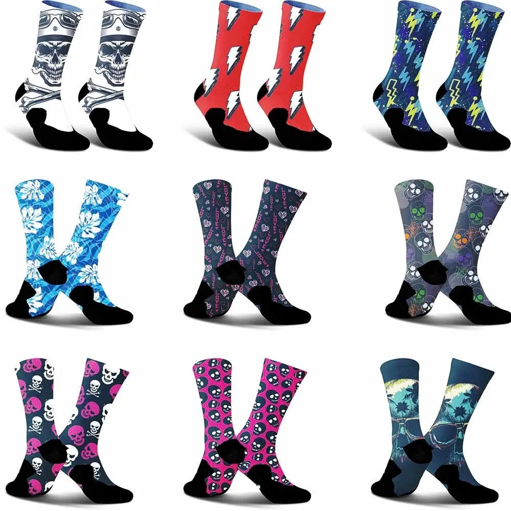 2025 New Creative Graffiti Lightning Pattern Sports Cycling Socks, Fashionable Trend, unisex, Sweat Absorbing,Breathable,Durable
2025 New Creative Graffiti Lightning Pattern Sports Cycling Socks, Fashionable Trend, unisex, Sweat Absorbing,Breathable,Durable