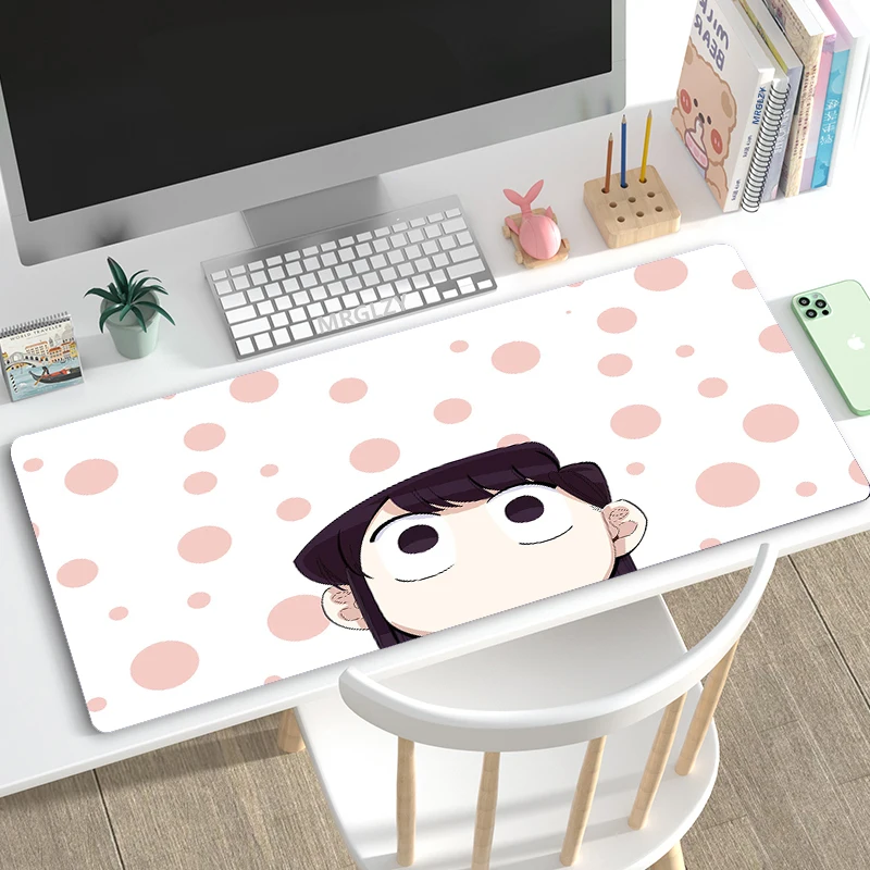 Cute Anime Girl Komi Large Mouse Pad Game MousePad Cats Gaming Accessories Carpets Rubber Keyboard Palymats XXL Desk Mat for LOL
Cute Anime Girl Komi Large Mouse Pad Game MousePad Cats Gaming Accessories Carpets Rubber Keyboard Palymats XXL Desk Mat for LOL