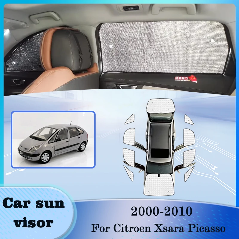 Suitable For Citroen Xsara Picasso 2000-2010 Car Sun Visor Protection Heat Insulation Front Back Windshield Shade Accessories
Suitable For Citroen Xsara Picasso 2000-2010 Car Sun Visor Protection Heat Insulation Front Back Windshield Shade Accessories