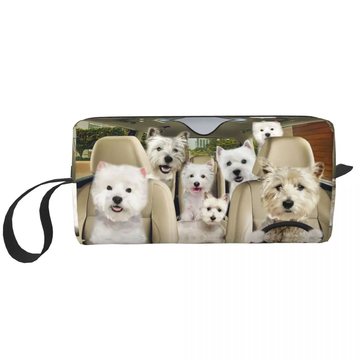 Косметичка Westie West Highland Terrier для собак, женская косметичка, дорожная сумка-Органайзер на молнии с животными для водителей, Сумка Для Хранения Туалетных Принадлежностей
Косметичка Westie West Highland Terrier для собак, женская косметичка, дорожная сумка-Органайзер на молнии с животными для водителей, Сумка Для Хранения Туалетных Принадлежностей