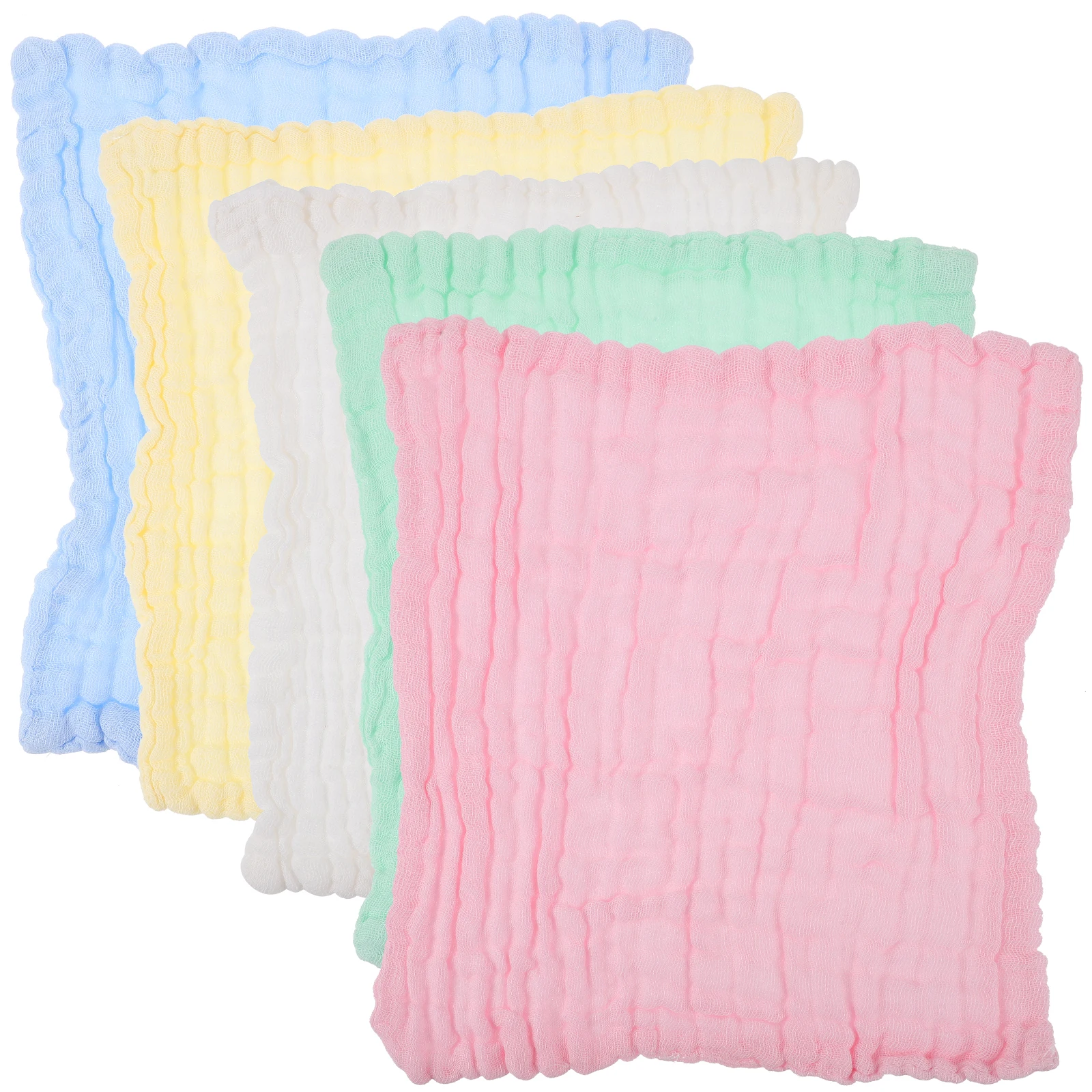 10pcs Baby Square Towel Pure Cotton Wash Cloth Super Absorbent Face Rags Bath Cloths 12x12 White Yellow Pink Green Blue Soft
10pcs Baby Square Towel Pure Cotton Wash Cloth Super Absorbent Face Rags Bath Cloths 12x12 White Yellow Pink Green Blue Soft