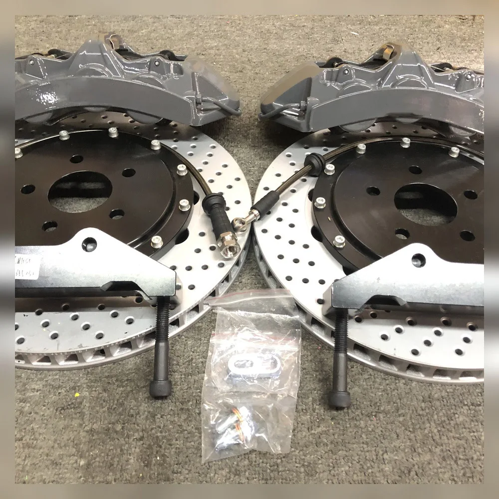 High-performance 6 pot Front Brake Caliper Kits for Audi A4(B6/B7) 18-21 inch wheels
High-performance 6 pot Front Brake Caliper Kits for Audi A4(B6/B7) 18-21 inch wheels