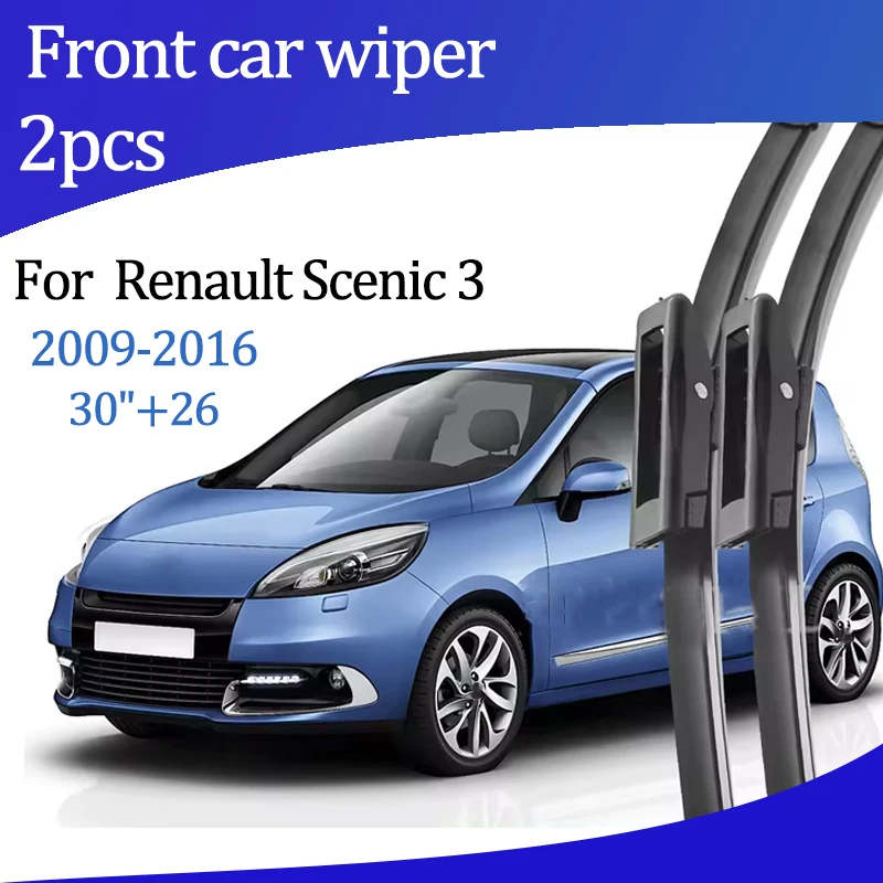 For Renault Scenic 3 2009-2016 2010 2011 Wiper Front Wiper Blades Windshield Windscreen Window Brush 30"+26" Car Accessories
For Renault Scenic 3 2009-2016 2010 2011 Wiper Front Wiper Blades Windshield Windscreen Window Brush 30"+26" Car Accessories