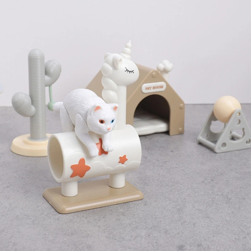 Realistic Cats Scratching Post Realistic Miniature Pretend Play for Kids Cats Climbing Toy Model Toy Scratching Post 1:12 A2UB
Realistic Cats Scratching Post Realistic Miniature Pretend Play for Kids Cats Climbing Toy Model Toy Scratching Post 1:12 A2UB