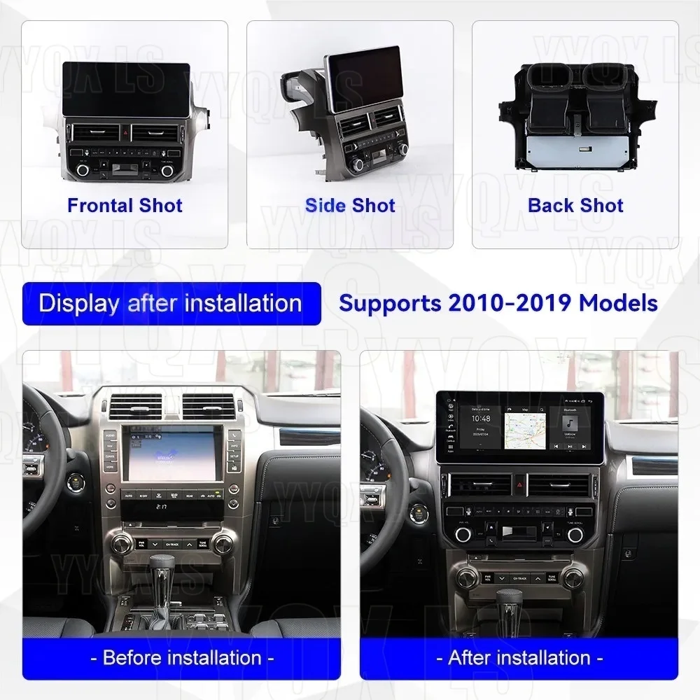 12.3inch For Lexus GX GX400 GX460 2010 2011 2012 2013-2017 car radio multimedia video player CarPlay Android GPS navigator
12.3inch For Lexus GX GX400 GX460 2010 2011 2012 2013-2017 car radio multimedia video player CarPlay Android GPS navigator