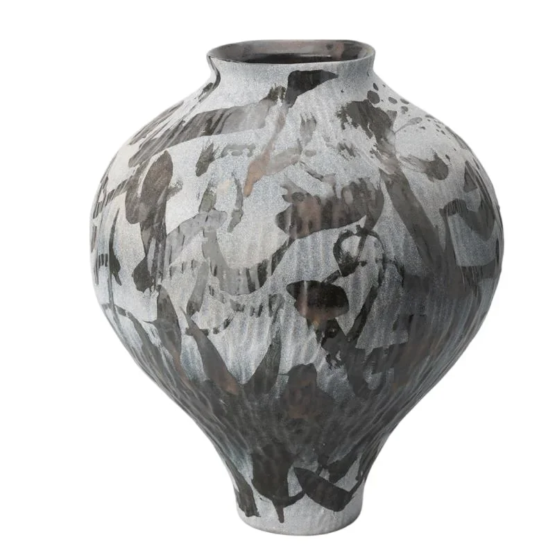 Ceramic vase ornament wabi sand wind floor-to-ceiling pottery pot flower ware
Ceramic vase ornament wabi sand wind floor-to-ceiling pottery pot flower ware