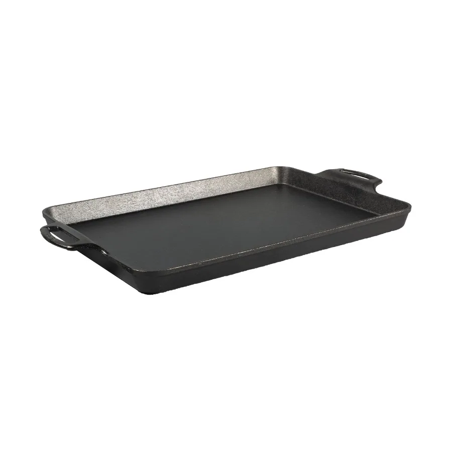 15.5"x 10.5" Seasoned Cast Iron Baking Pan
15.5"x 10.5" Seasoned Cast Iron Baking Pan