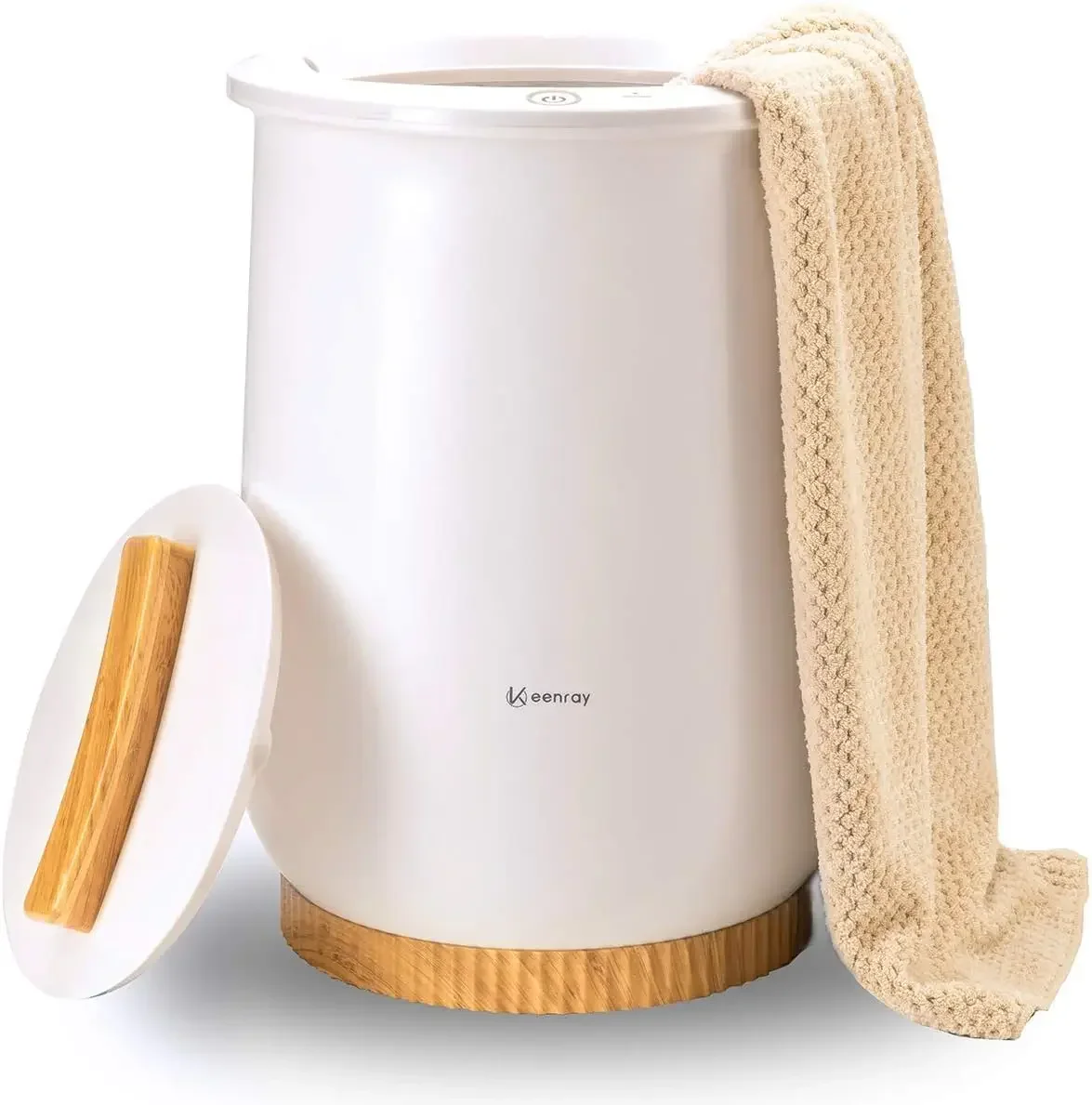 Luxury Towel Warmer Bucket, Large Towel Warmer for Bathroom, Auto Shut Off, Fits Up to Two 40"X70" Oversized Towels, Bathrobes
Luxury Towel Warmer Bucket, Large Towel Warmer for Bathroom, Auto Shut Off, Fits Up to Two 40"X70" Oversized Towels, Bathrobes