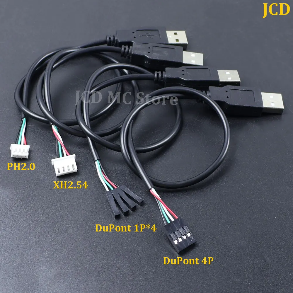 1PC USB Adapter Cable Kit With PH2.0/XH2.54/DuPont 4P For Power Signal Cables Of DIY Electronic Products 3D Printers RC Toys Etc
1PC USB Adapter Cable Kit With PH2.0/XH2.54/DuPont 4P For Power Signal Cables Of DIY Electronic Products 3D Printers RC Toys Etc