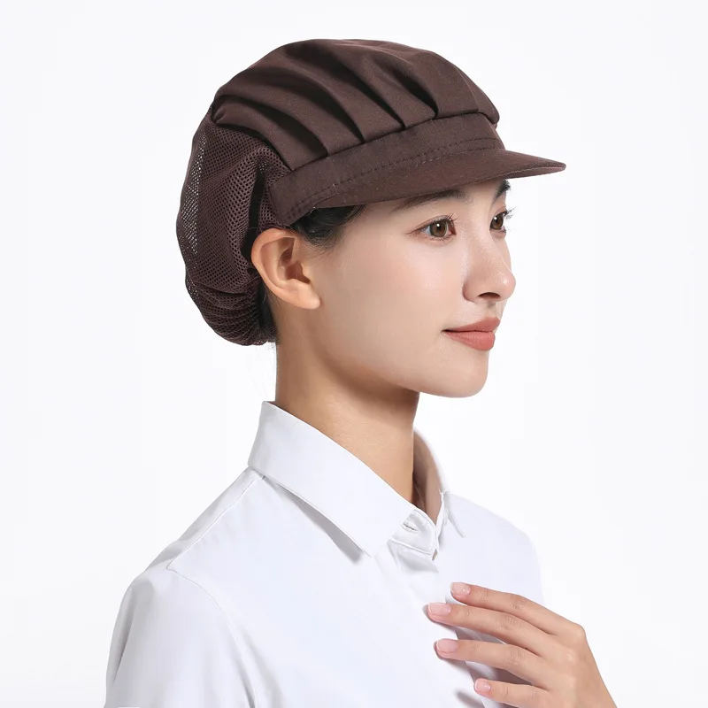 Solid Color Breathable Mesh Working Hats Women Men Hair Cover Caps Workshop Hat Food Service Baking Cap Kitchen Cooking Tools
Solid Color Breathable Mesh Working Hats Women Men Hair Cover Caps Workshop Hat Food Service Baking Cap Kitchen Cooking Tools