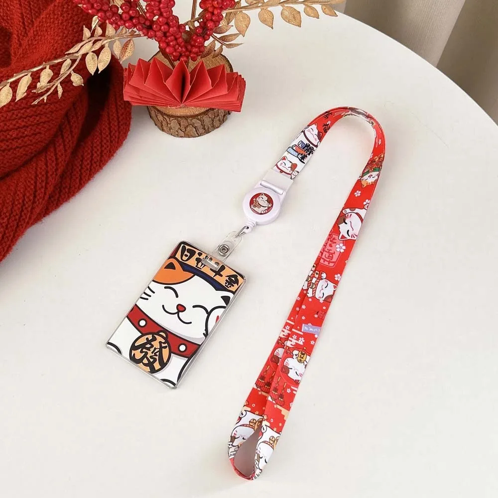 Long Rope Maneki Neko Card Holder Cartoon Card Case Japanese Lucky Cat Student Lucky Cat Card Cover Transparent
Long Rope Maneki Neko Card Holder Cartoon Card Case Japanese Lucky Cat Student Lucky Cat Card Cover Transparent