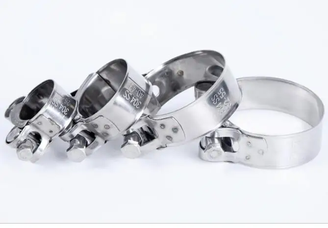 5pcs 304 Stainless Steel Heavy Duty Hose Clamp Clip Circular Pipe Clamp Air Water Tube Clips Water Pipe fasteners Fuel Clamps
5pcs 304 Stainless Steel Heavy Duty Hose Clamp Clip Circular Pipe Clamp Air Water Tube Clips Water Pipe fasteners Fuel Clamps