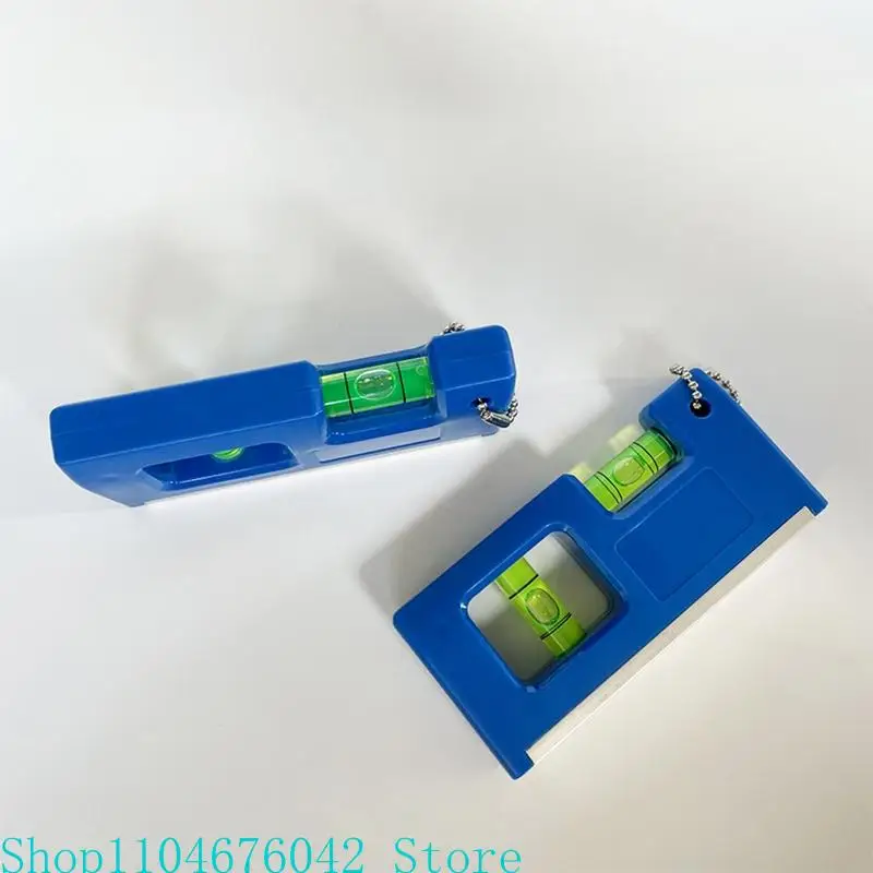 Mini Magnetic Small Pocket Level Tool with Two Bubble Spirit Leveler Metal Keychain & Hook Easy Carry & Storage for Tile
Mini Magnetic Small Pocket Level Tool with Two Bubble Spirit Leveler Metal Keychain & Hook Easy Carry & Storage for Tile