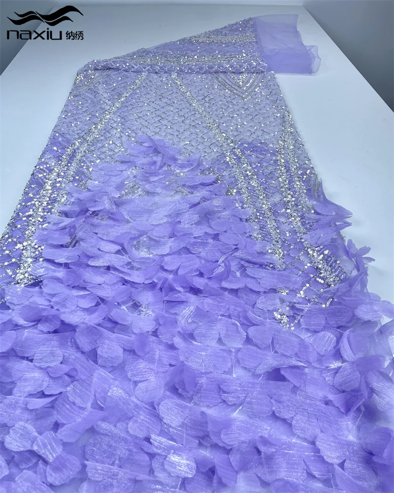 Madison African 3D Flower Beads Lace Fabric High Quality French Nigerian Sequins Embroidery Tulle Fabric For Wedding Dress
Madison African 3D Flower Beads Lace Fabric High Quality French Nigerian Sequins Embroidery Tulle Fabric For Wedding Dress